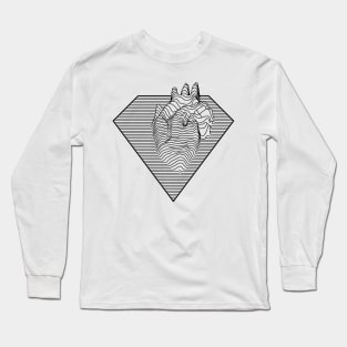 Super Heart Long Sleeve T-Shirt